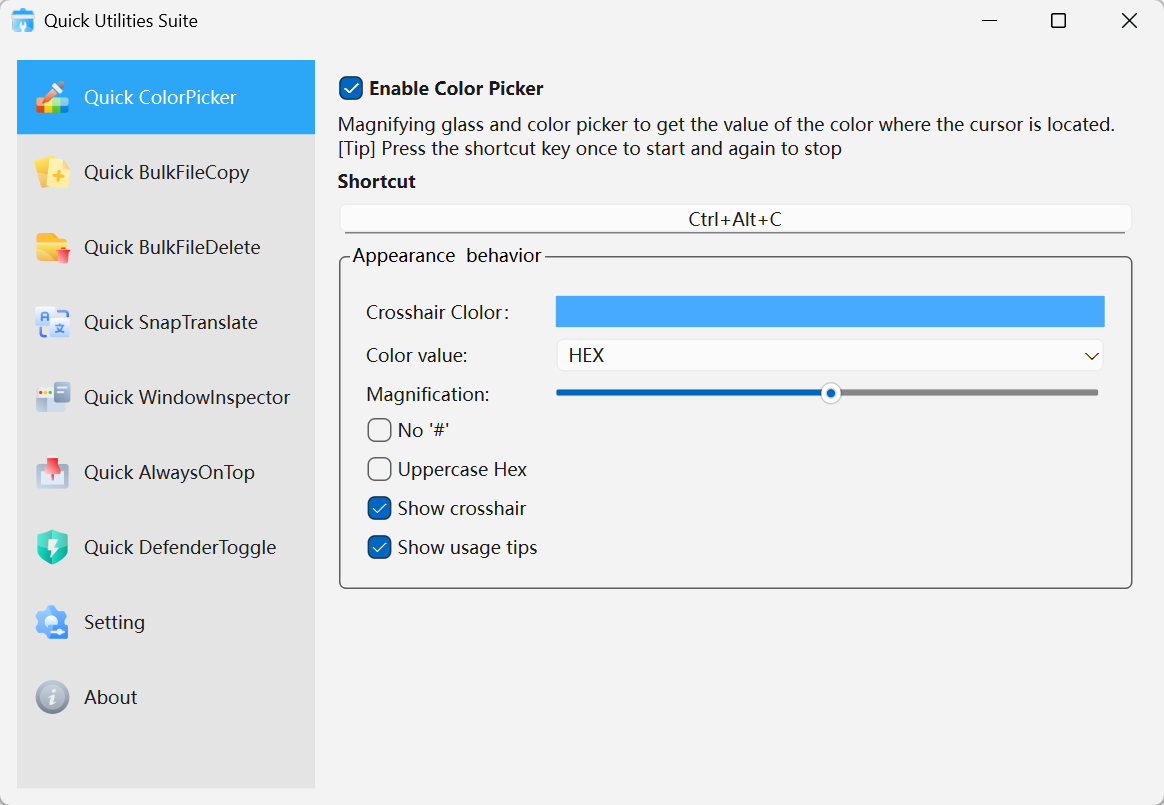 Quick ColorPicker Screenshot